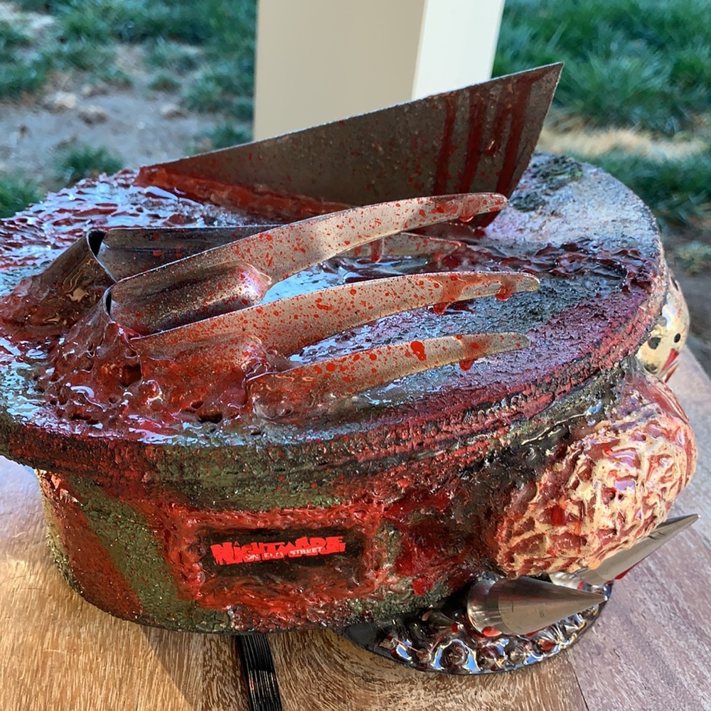 Freddy vs Jason hat one of a kind unisex plays 2 songsFreddy Krueger Halloween - Picture 9 of 12